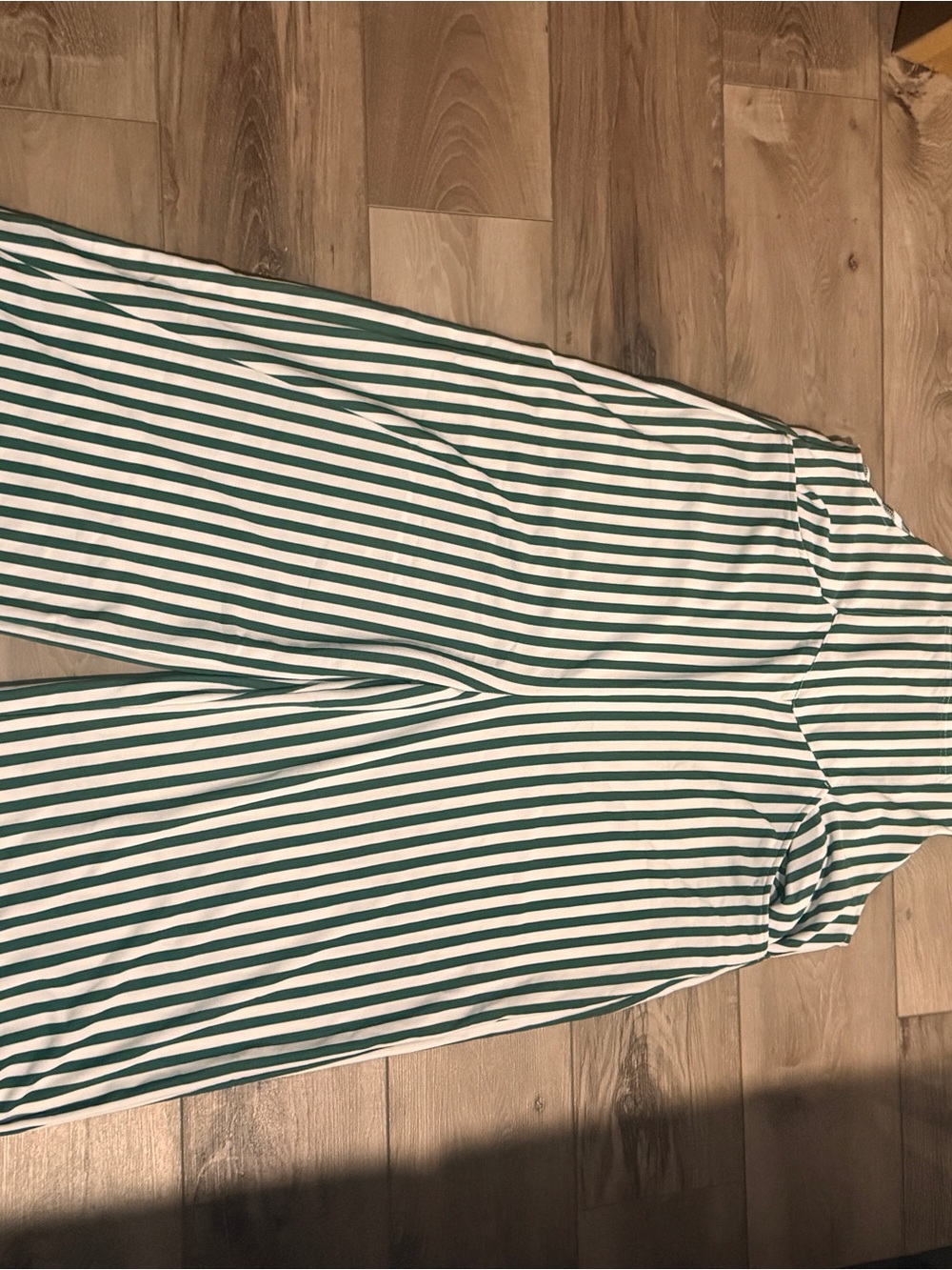Halara Pockets Stripe Waffle Overalls Size XL - Picture 4 of 5